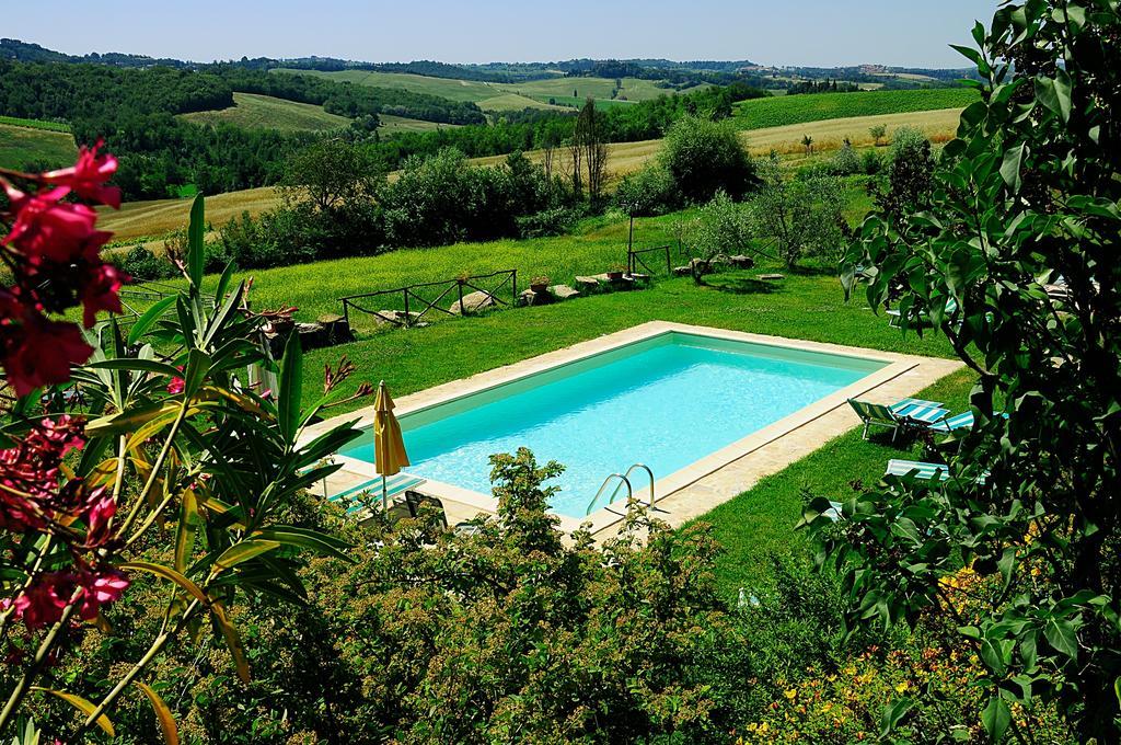Villa La Rocca Della Magione Monteriggioni Exterior foto