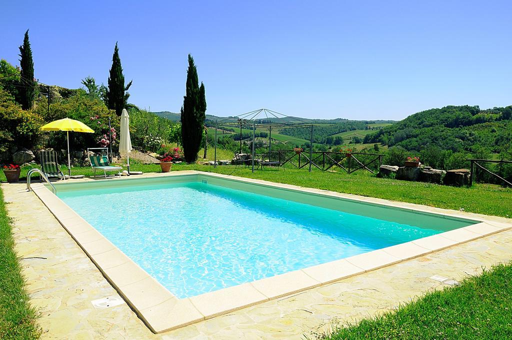 Villa La Rocca Della Magione Monteriggioni Exterior foto