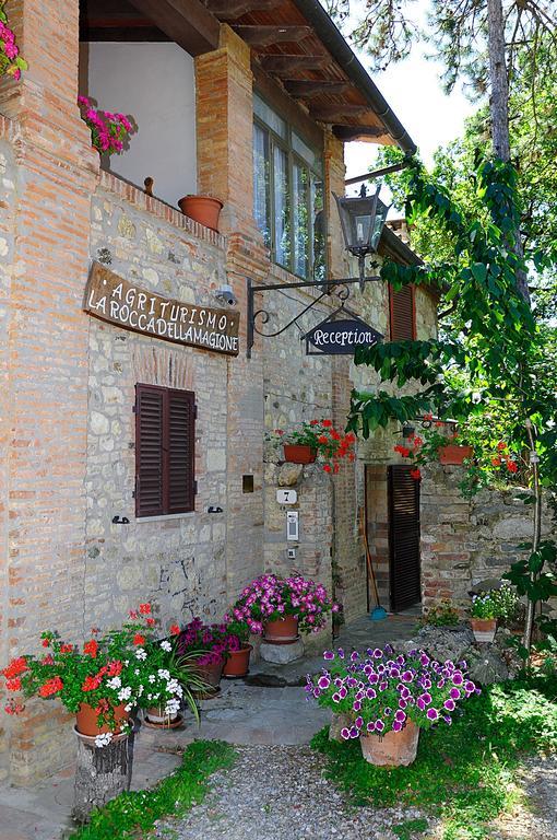 Villa La Rocca Della Magione Monteriggioni Exterior foto