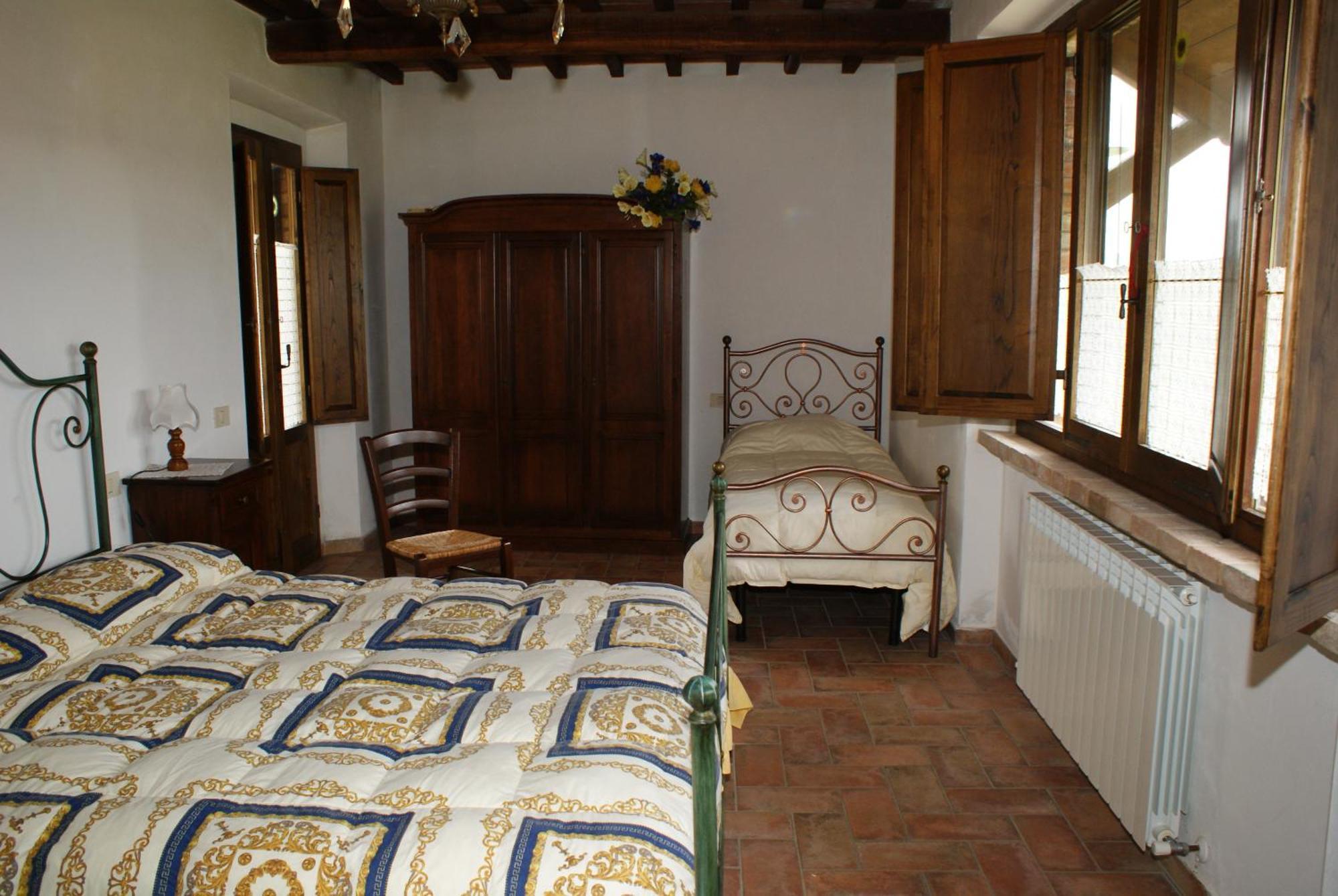 Villa La Rocca Della Magione Monteriggioni Zimmer foto
